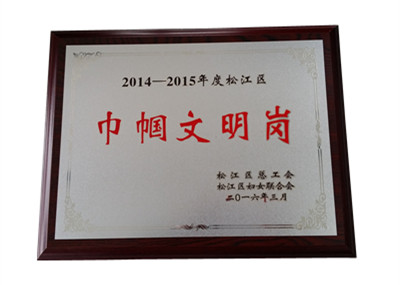 2014-2015年度巾帼文明岗